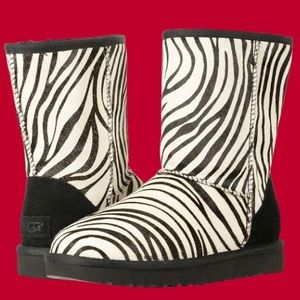 Zebra Ugg boots